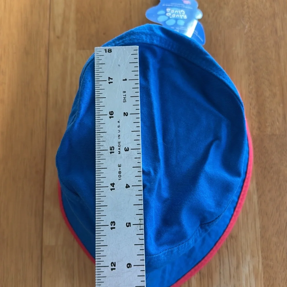 NWT Vintage Blue’s Clues Kids' Blue and Red Bucket Hat Size 3-6 See Measurements
